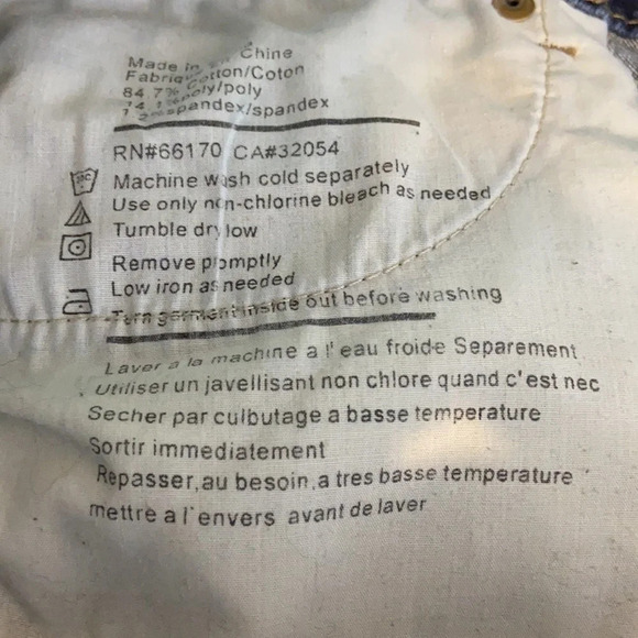 BDG Slim Straight Dark Wash Jeans - Size 27 - Picture 6 of 6